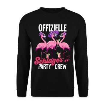 Hit - Unisex Sweatshirt - black - Front - Alina (178cm) & Michal (187cm)