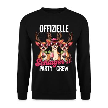 Hit - Unisex Sweatshirt - black - Front - Alina (178cm) & Michal (187cm)