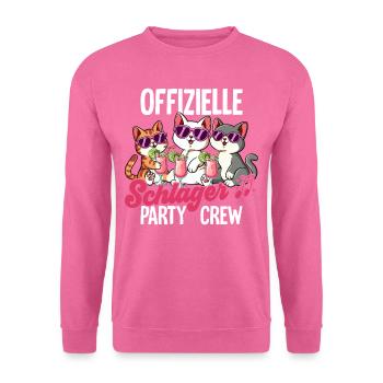 Schlager - Unisex Pullover - Pink - Vorne