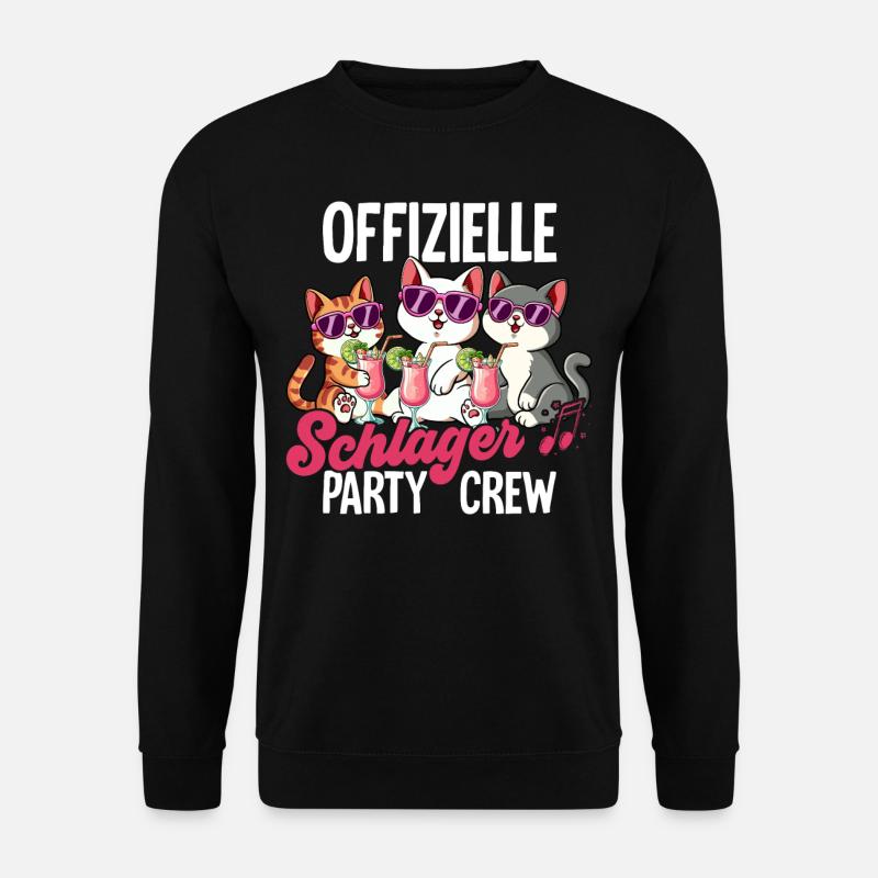 Schlager - Unisex Pullover - Schwarz