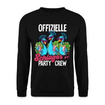 Hit - Unisex Sweatshirt - black - Front - Alina (178cm) & Michal (187cm)