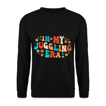 Drôle de dicton de jonglerie - Sweat-shirt Unisexe - noir - Devant - Alina (178cm) & Michal (187cm)