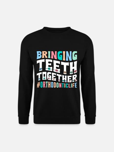Orthodontiste - Sweat-shirt Unisexe - noir