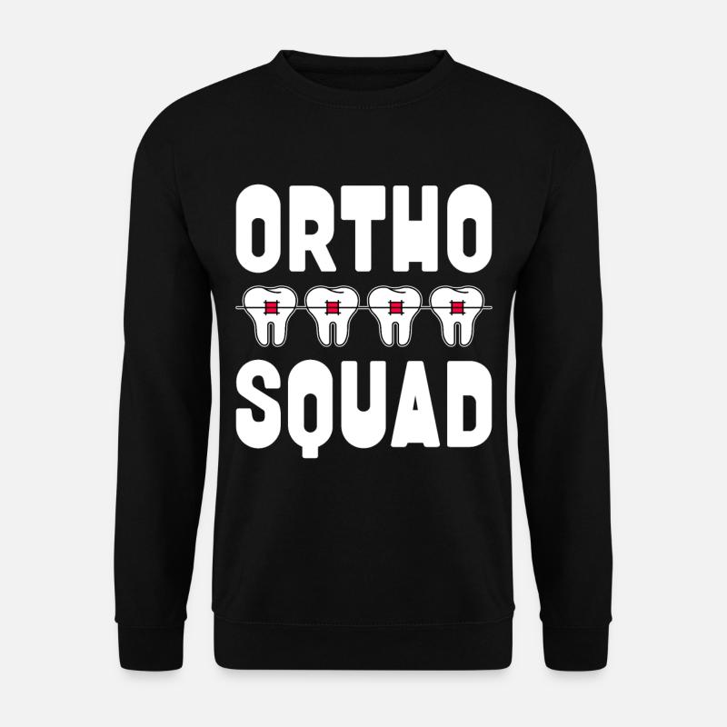 Braces orthodontist - Unisex Sweatshirt - black