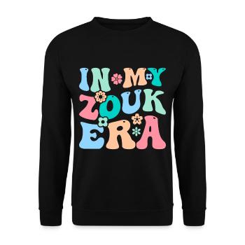Witziger Zouk Tänzer Spruch - Unisex Pullover - Schwarz - Vorne - Alina (178cm) & Michal (187cm)