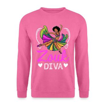 Witziger Zouk Tänzer Spruch - Unisex Pullover - Pink - Vorne