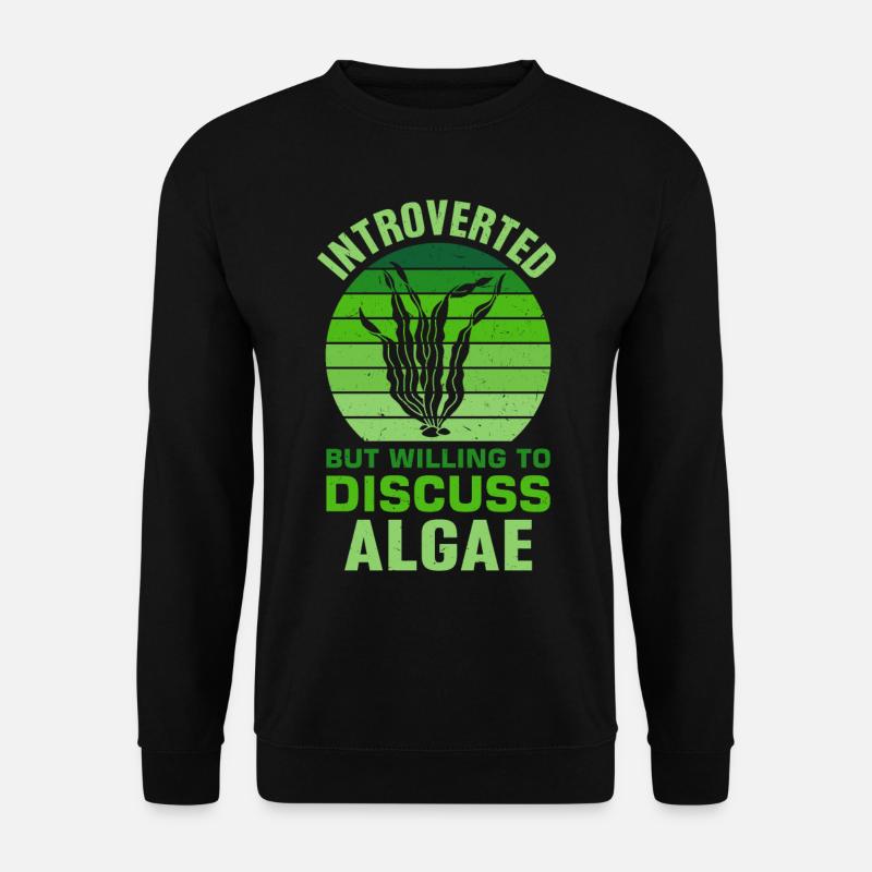 Meeresalgen Algen - Unisex Pullover - Schwarz