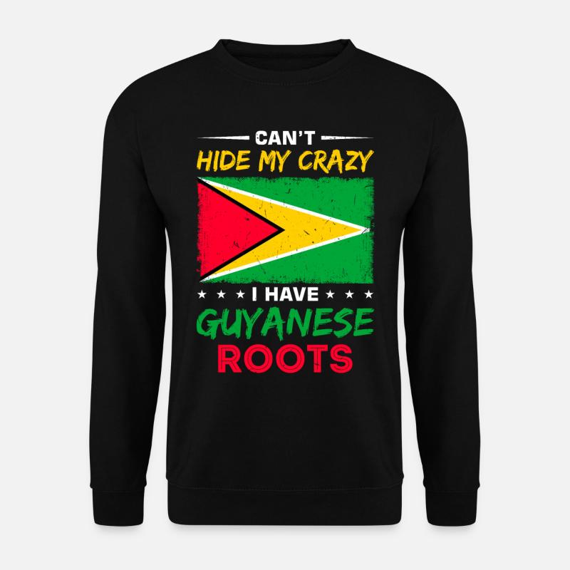 Stolzer Guyanese - Unisex Pullover - Schwarz