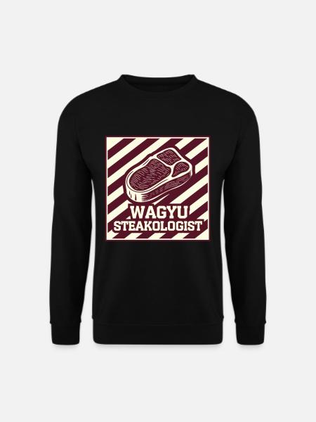 Wagyu Steak - Unisex Sweatshirt - black