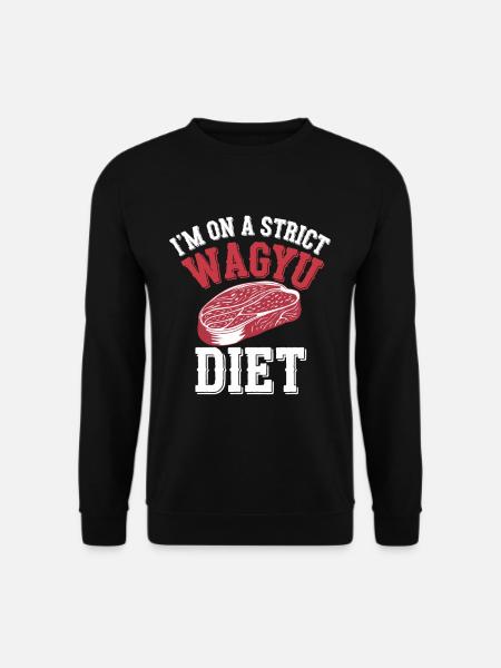 Wagyu Steak - Unisex Sweatshirt - black