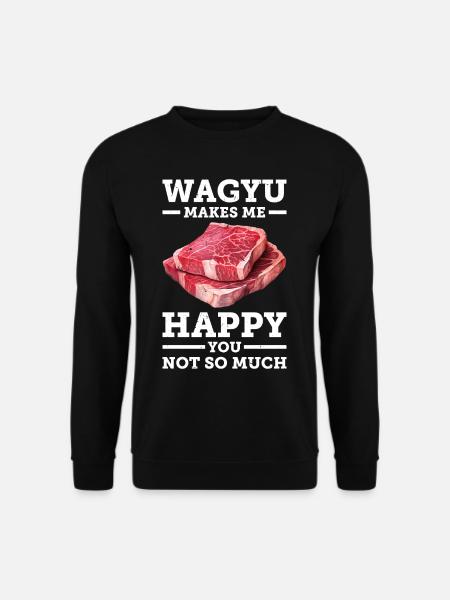 Wagyu Steak - Unisex Sweatshirt - black