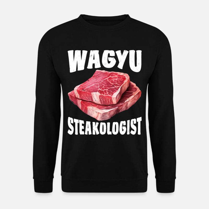 Wagyu Steak - Unisex Sweatshirt - black