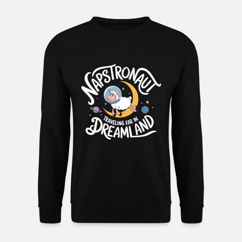 Witziger Schlaf Spruch - Unisex Pullover - Schwarz