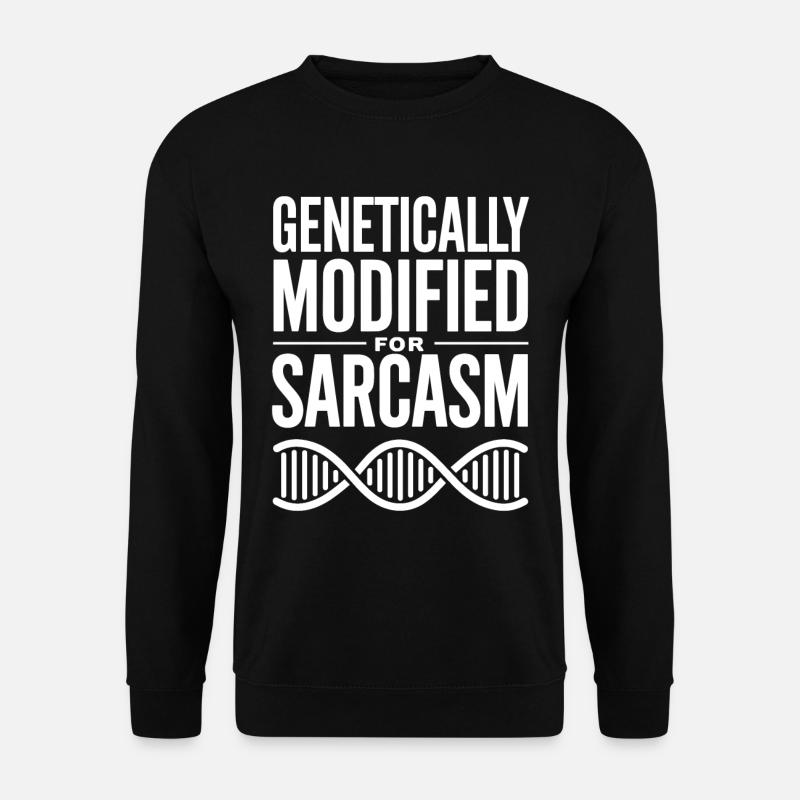 Sarcasme Gènes ADN Génétique - Sweat-shirt Unisexe - noir