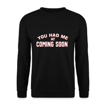 Film Kino Filmfan Filmnerd Cineast - Unisex Pullover - Schwarz - Vorne - Alina (178cm) & Michal (187cm)