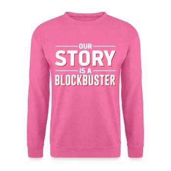 Film Kino Filmfan Filmnerd Cineast - Unisex Pullover - Pink - Vorne