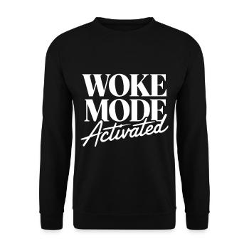 Réveillé - Sweat-shirt Unisexe - noir - Devant - Alina (178cm) & Michal (187cm)