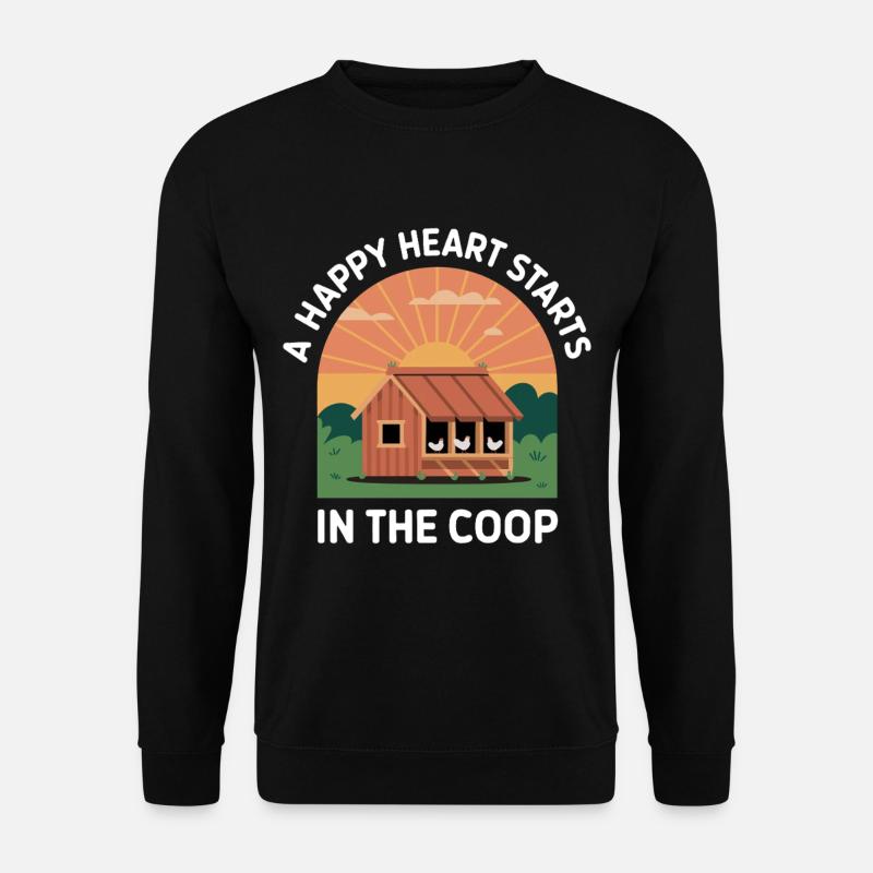 Poulets Poulets - Sweat-shirt Unisexe - noir