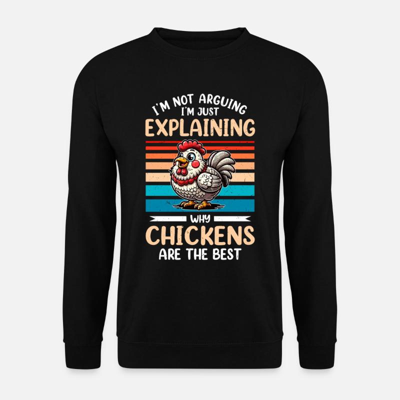 Poulets Poulets - Sweat-shirt Unisexe - noir