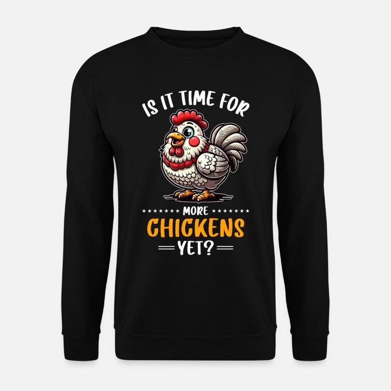 Poulets Poulets - Sweat-shirt Unisexe - noir