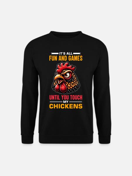 Poulets Poulets - Sweat-shirt Unisexe - noir