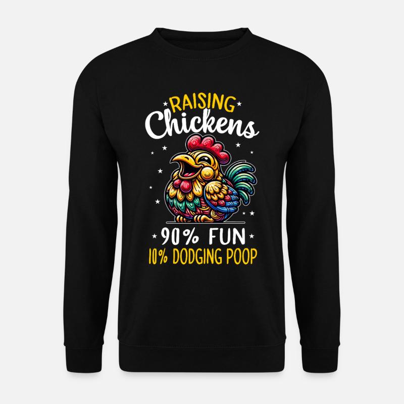 Poulets Poulets - Sweat-shirt Unisexe - noir