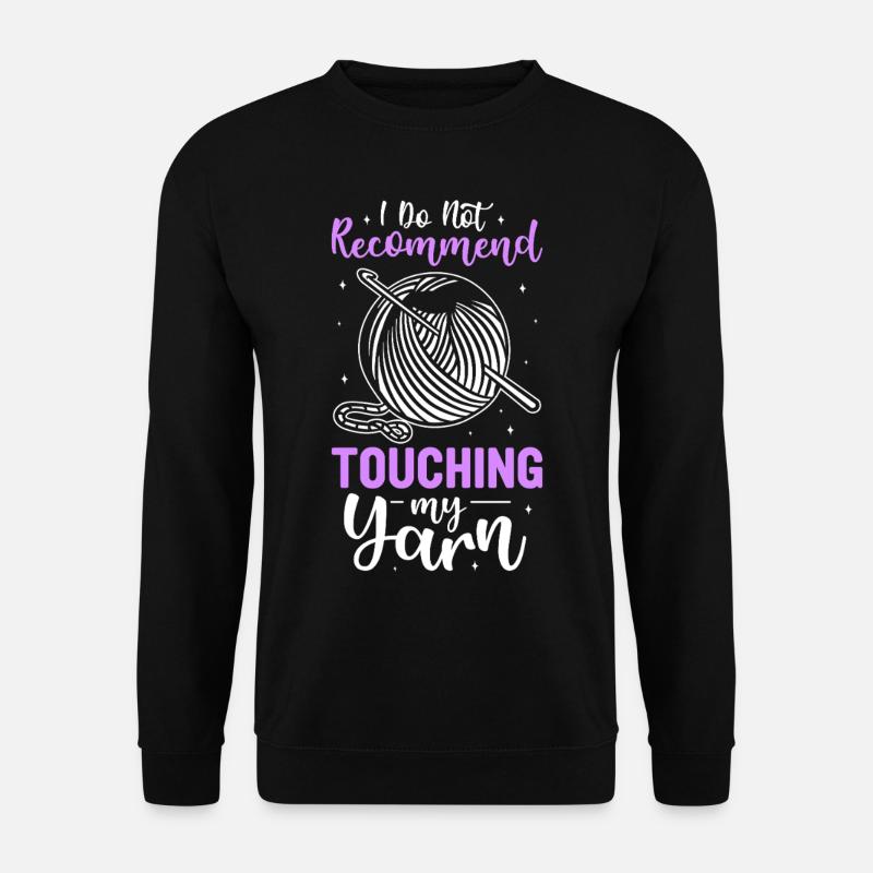 Häkeln - Unisex Pullover - Schwarz