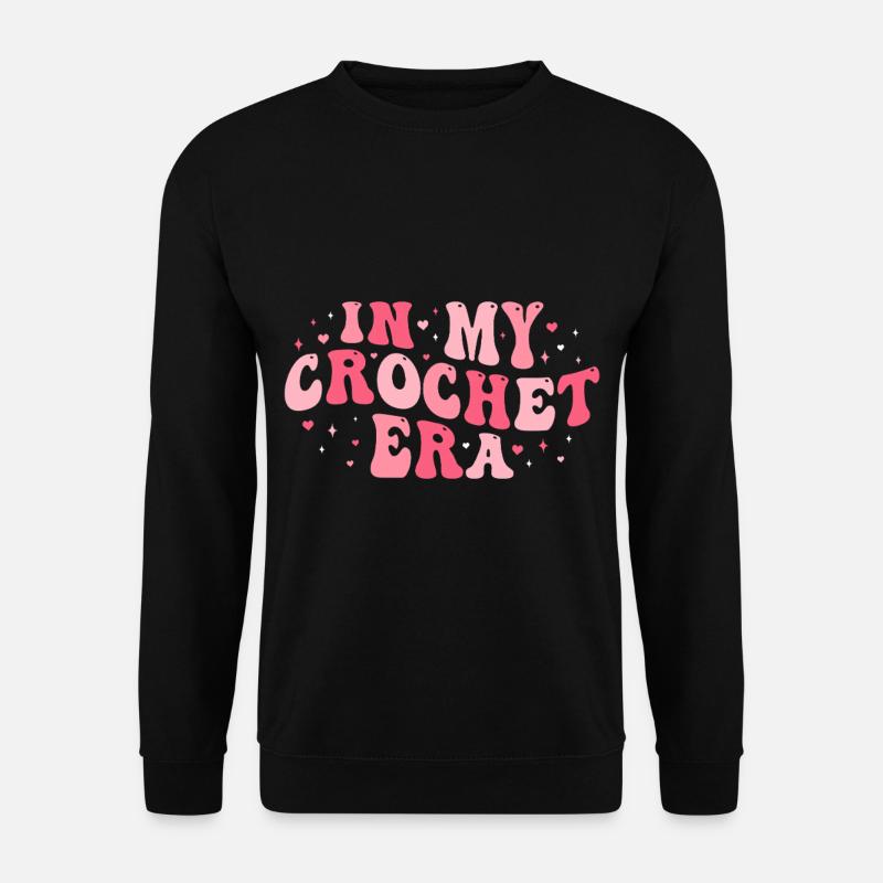 Crochet - Unisex Sweatshirt - black