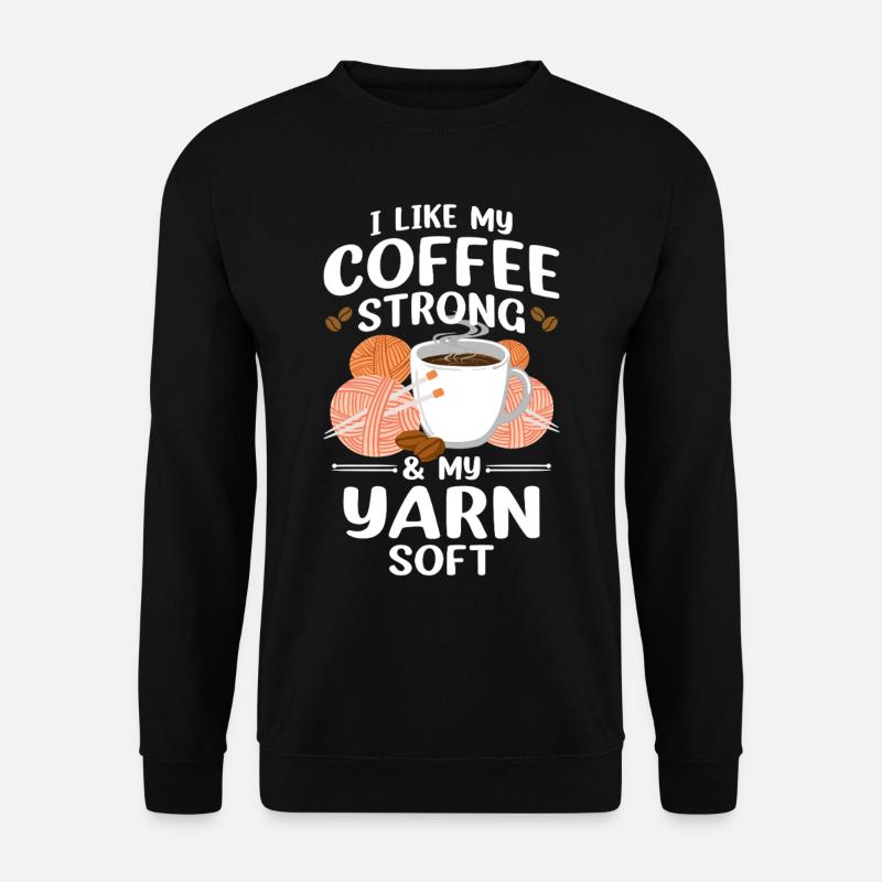 Häkeln - Unisex Pullover - Schwarz