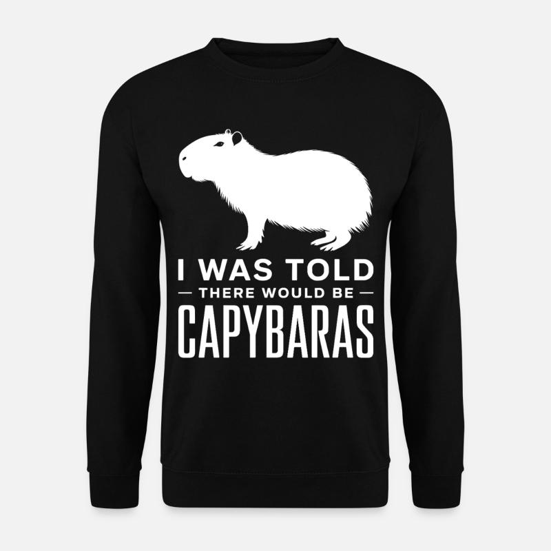 Capybara - Sweat-shirt Unisexe - noir