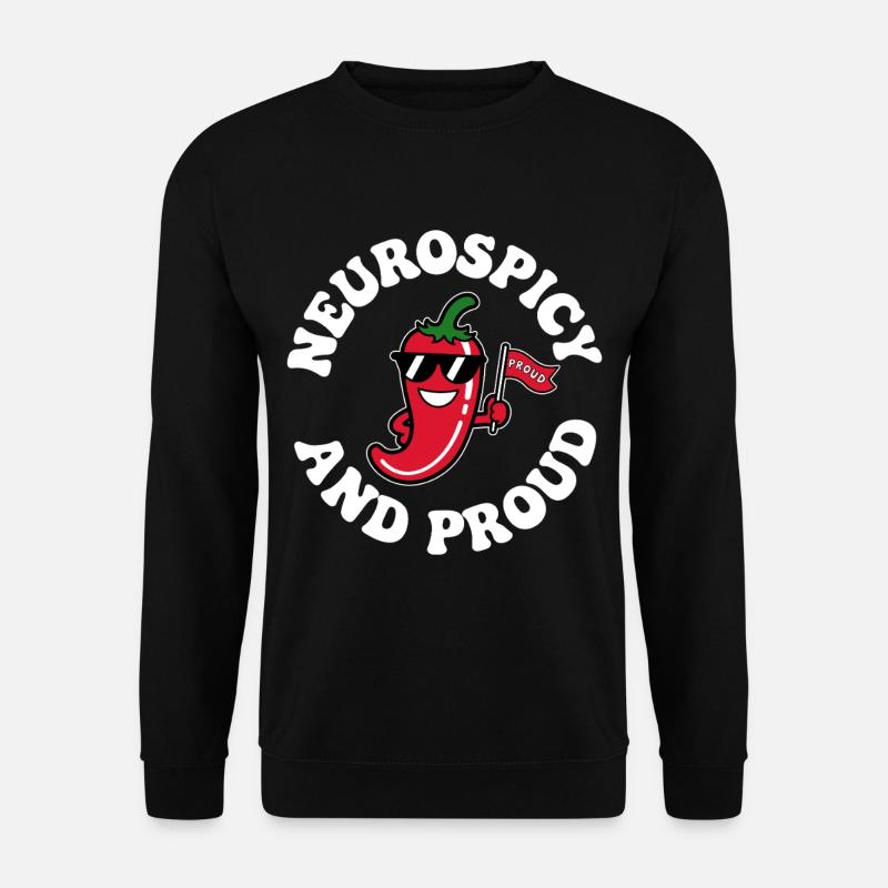 Neurospicy - Unisex Pullover - Schwarz