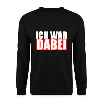 I was gift - Unisex Sweatshirt - black - Front - Alina (178cm) & Michal (187cm)