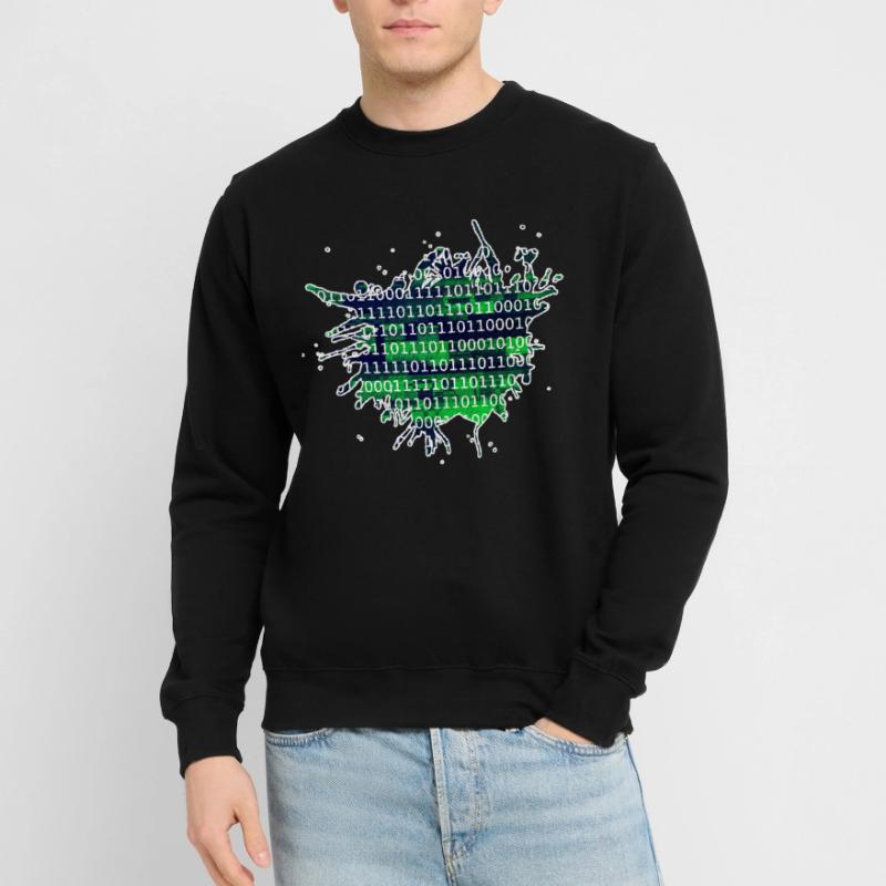 Code binaire Sweat-shirt Unisexe