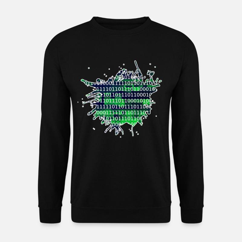 Binärcode - Unisex Pullover - Schwarz