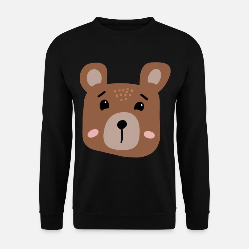 Bear - Unisex Sweatshirt - black