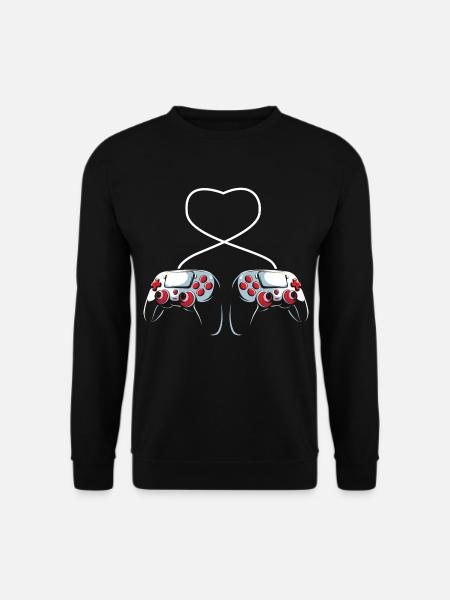 San Valentino Gaming 14 febbraio Videogioco - Felpa unisex - nero
