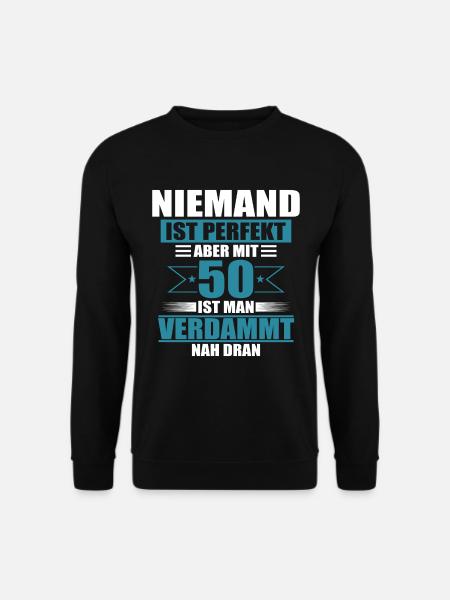 50th birthday 50 years gift - Unisex Sweatshirt - black