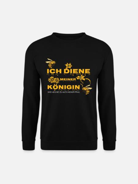 Imker Design Bienen Honig Imkerei Bienenzüchter - Unisex Pullover - Schwarz