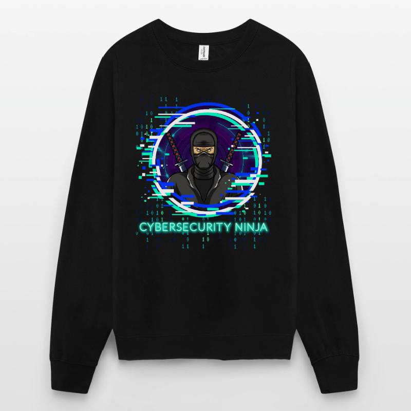 Cybersecurity Ninja Code Programmierer Nerd Unisex Pullover