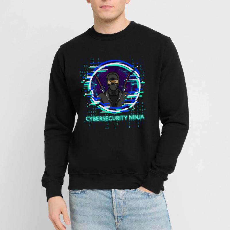 Cybersecurity Ninja Code Programmierer Nerd Unisex Pullover