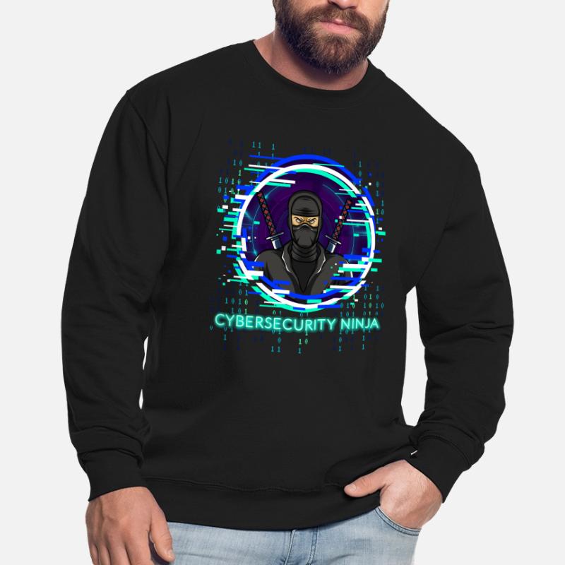 Cybersecurity Ninja Code Programmierer Nerd Unisex Pullover