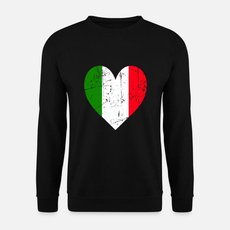 italien - Unisex Pullover - Schwarz