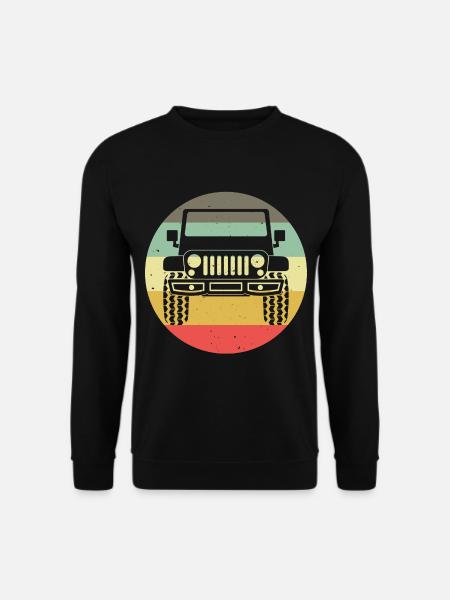 Véhicule tout-terrain Offroad 4wd 4x4 AWD 4wheeler cadeau - Sweat-shirt Unisexe - noir