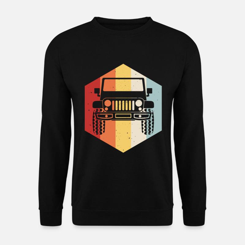 Geländewagen 4wd 4x4 4wheeler Geschenk AWD Offroad - Unisex Pullover - Schwarz