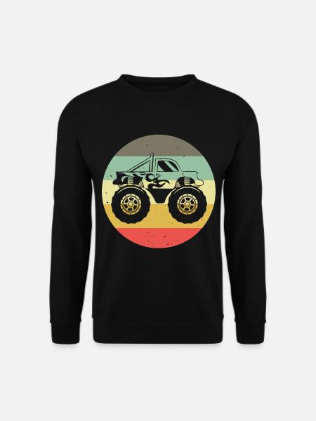 Monstertruck Monster Truck Auto Motorsport Motor - Unisex Pullover - Schwarz