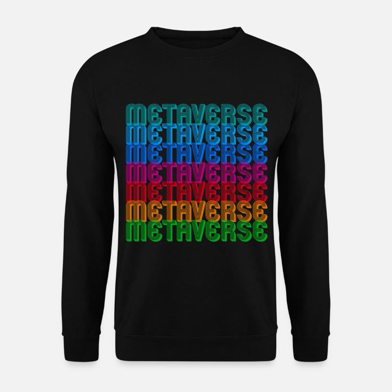 Metaverse - Unisex Pullover - Schwarz