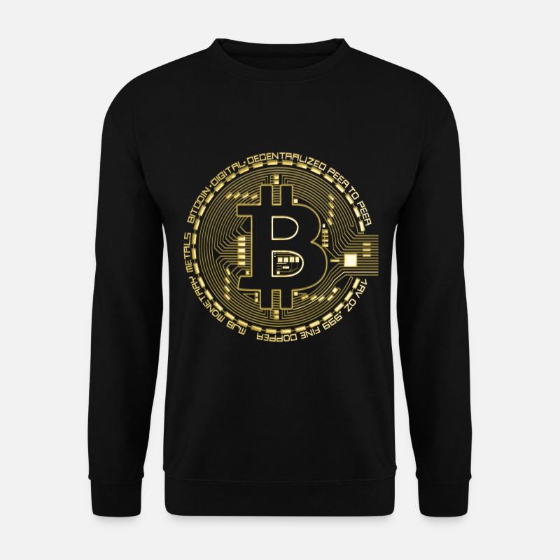 Bitcoin Gold - Unisex Sweatshirt - black