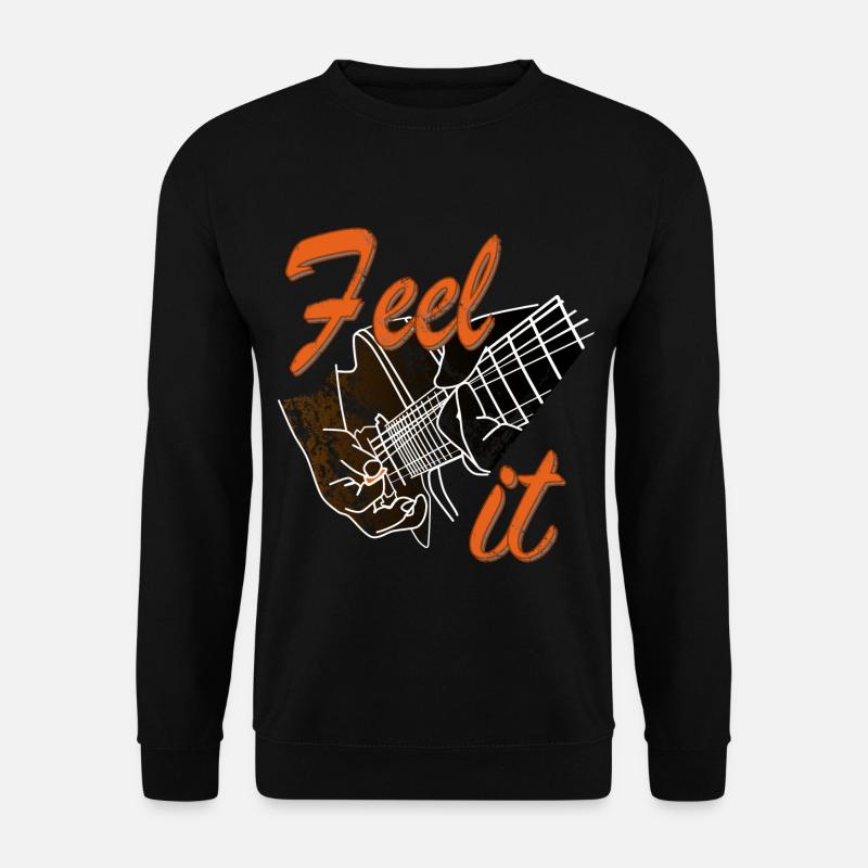 Blues Music- Feel it - Unisex Sweatshirt - black