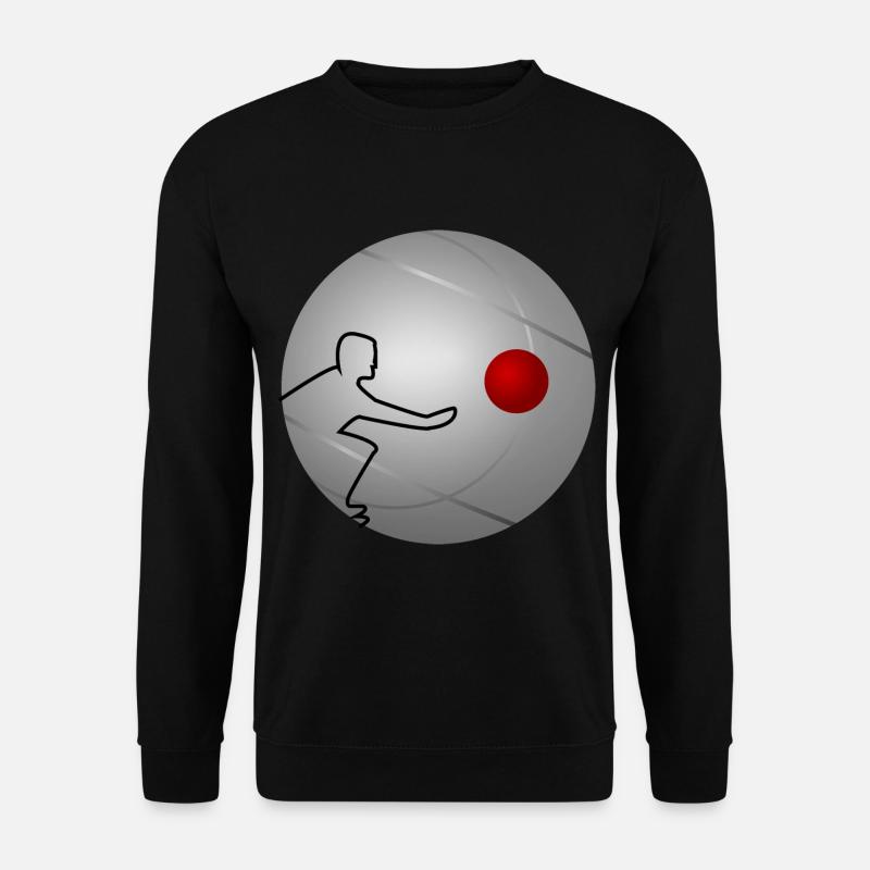 Boccia Boul - Unisex Pullover - Schwarz