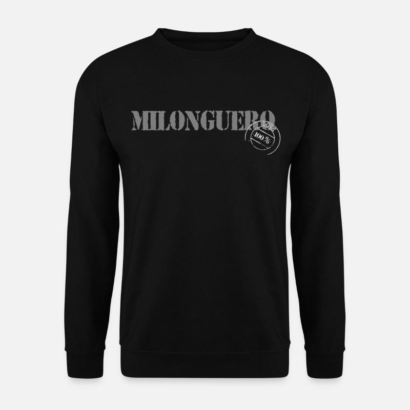 Milonguero - Unisex Pullover - Schwarz